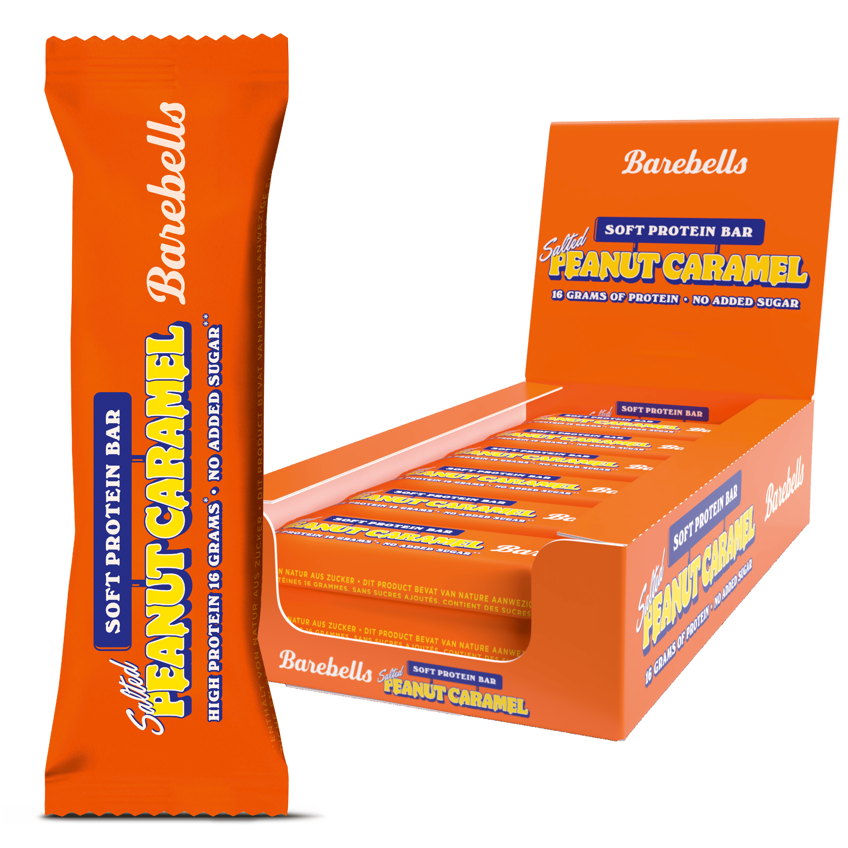 Barebells Soft Bar Peanut Caramel 12 stück