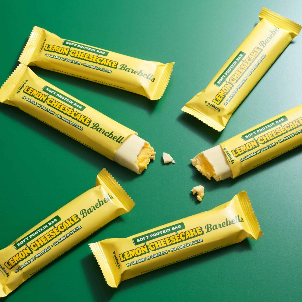 Barebells lemon cheesecake lifestyle many bars