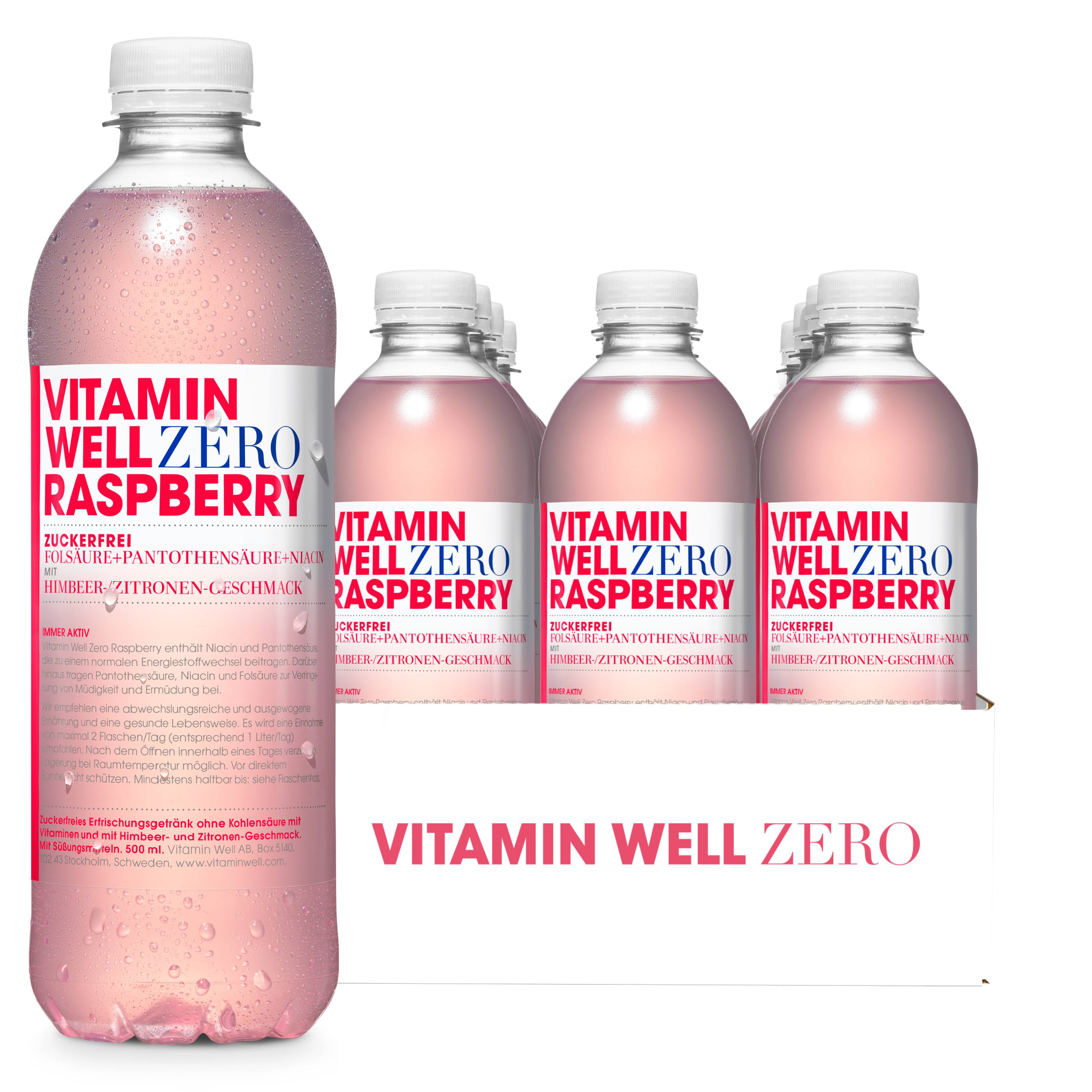 Vitamin Well Zero Raspberry