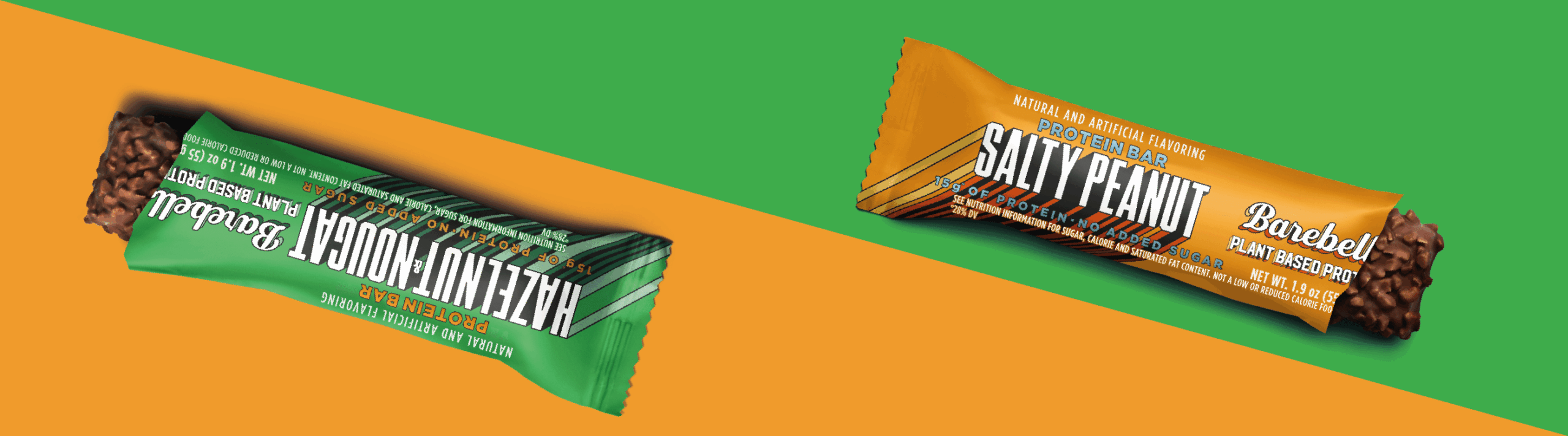 barebells plant-based protein bars