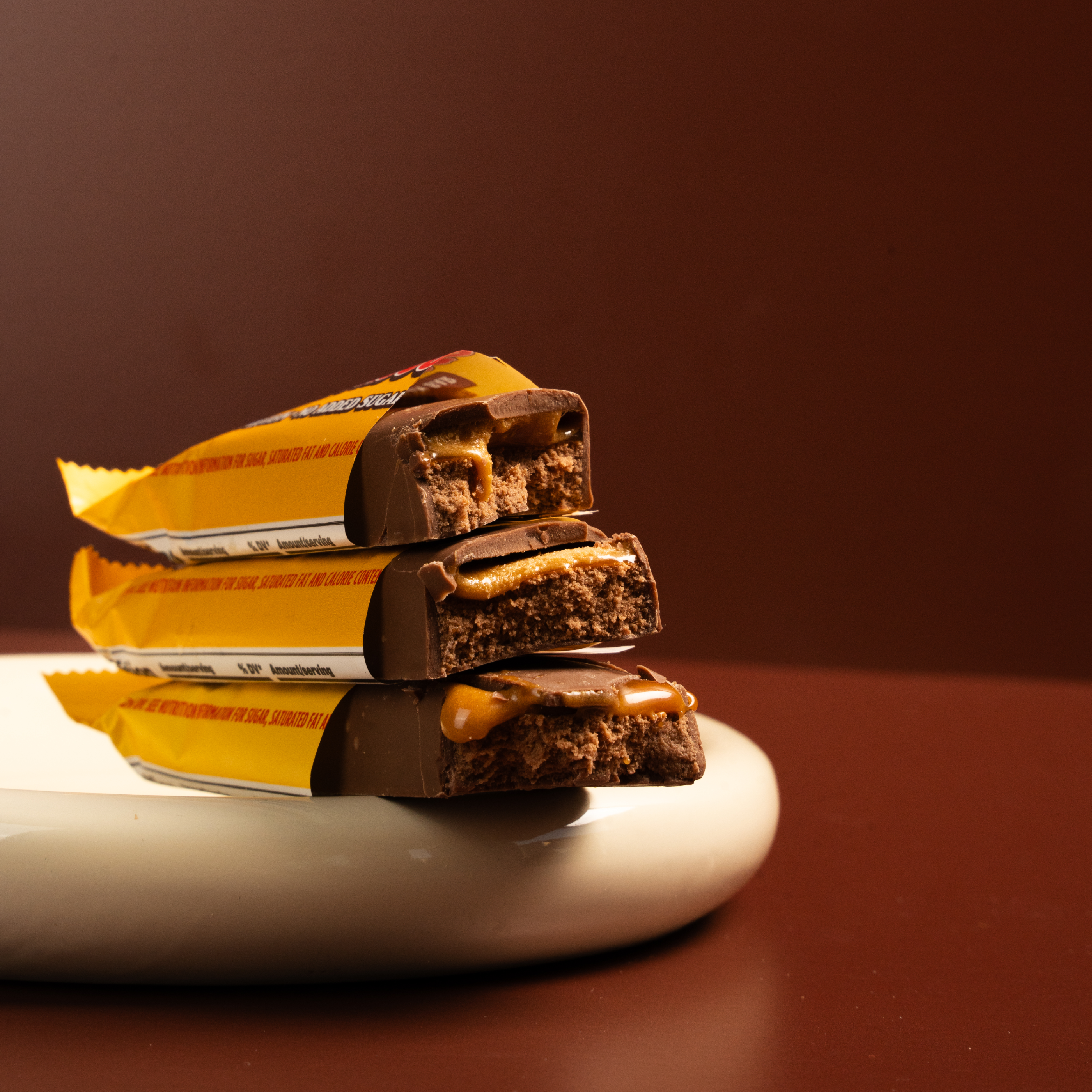 Open barebells protein bars soft caramel chocolate