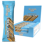 Packshot with single bar Caramel peanut