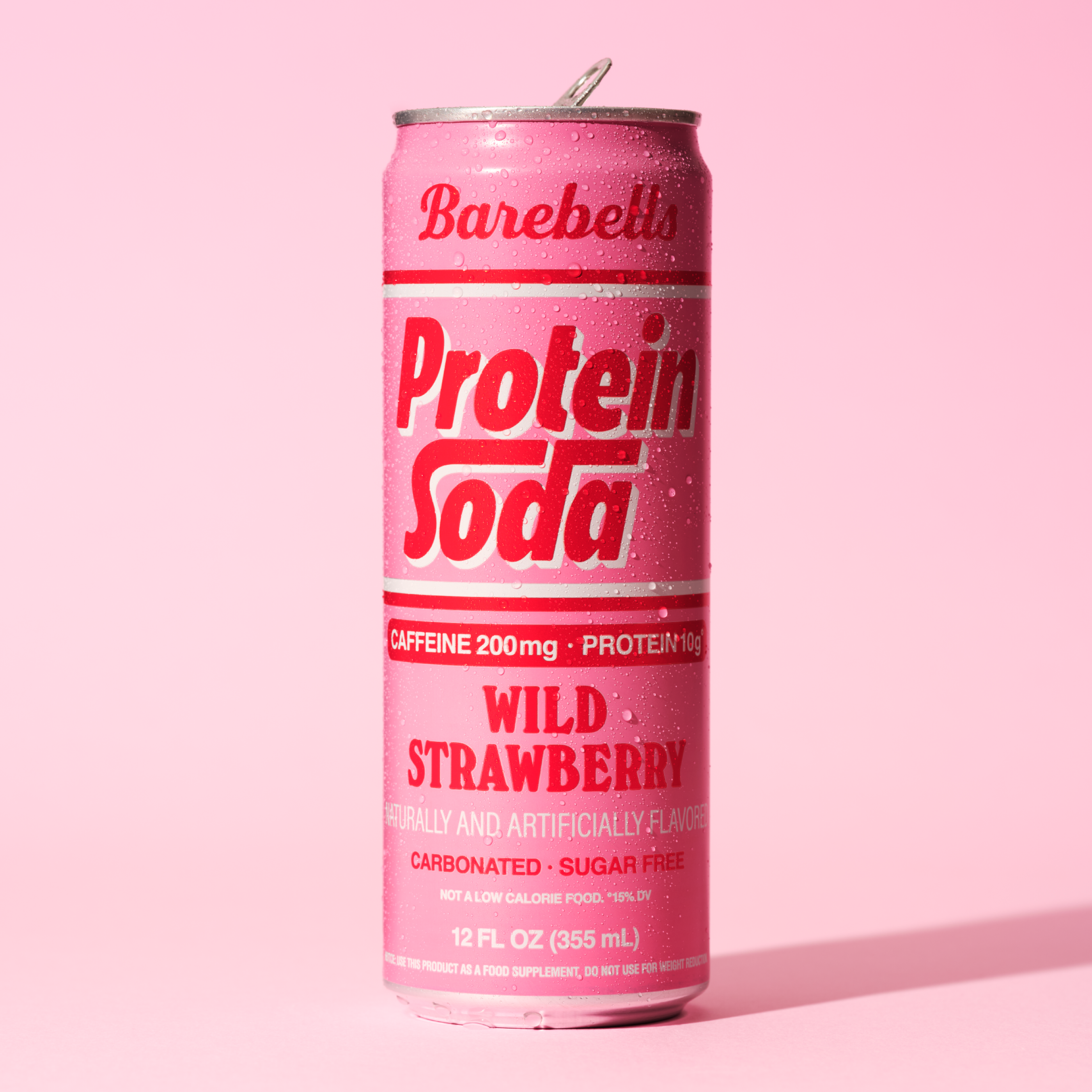 Barebells Protein Soda Wild Strawberry Lifestyle 2 NEW